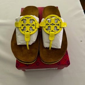 Tory Burch Miller Cloud Sunburst Yellow 7.5